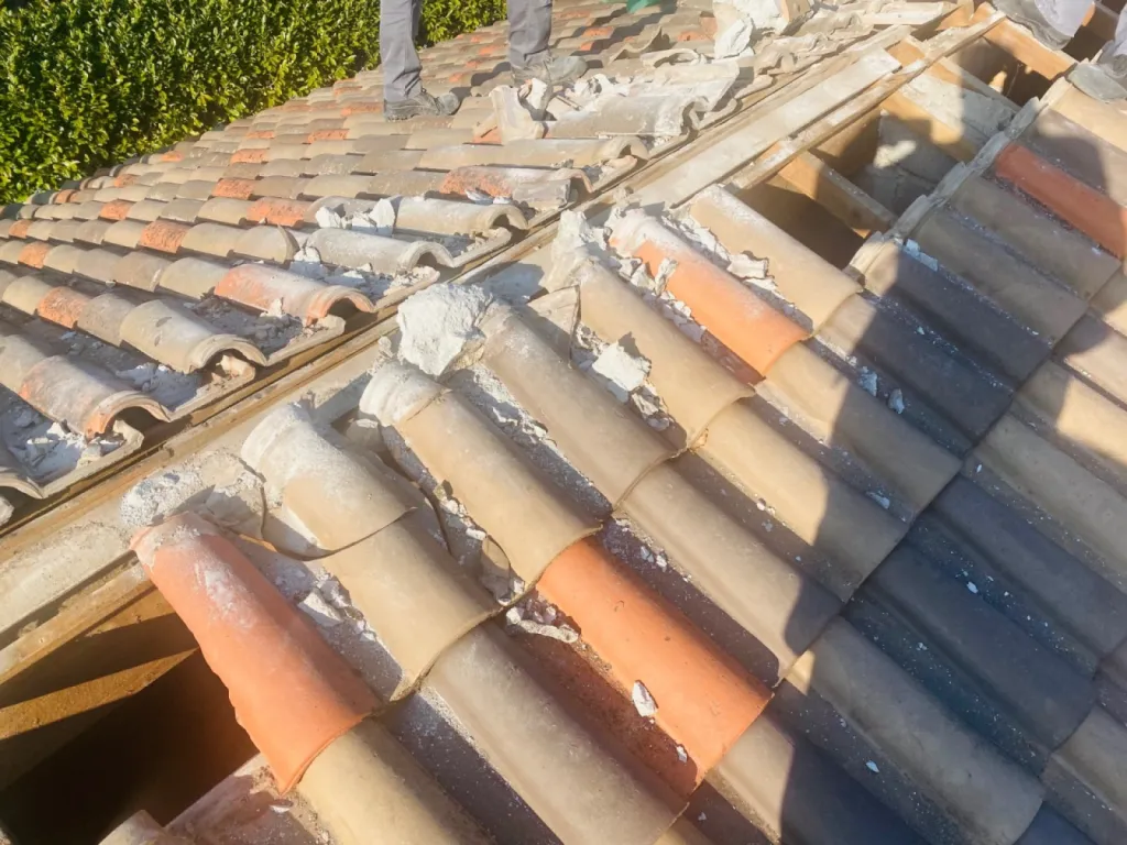 dépose faitage sur martigues