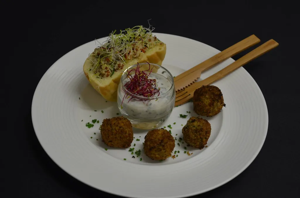 Falafels légumes croquants et boulgour