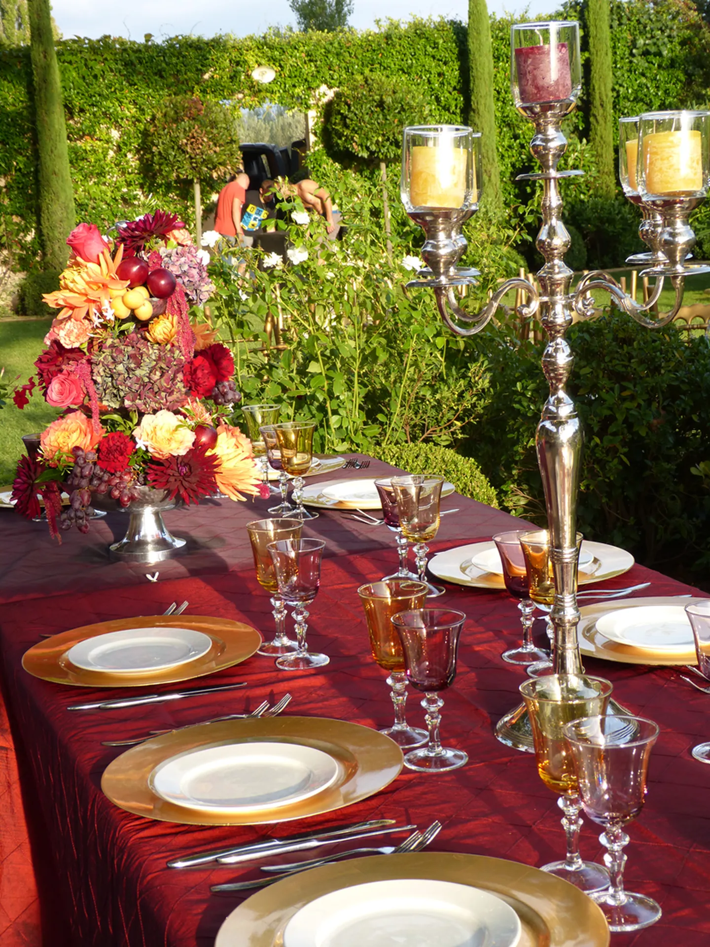 décoration orientale mariage provence