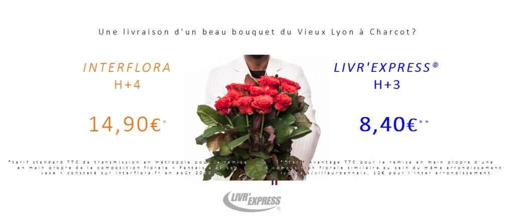 Petit prix Livr'Express® à Lyon (exemple CGV 2020)
