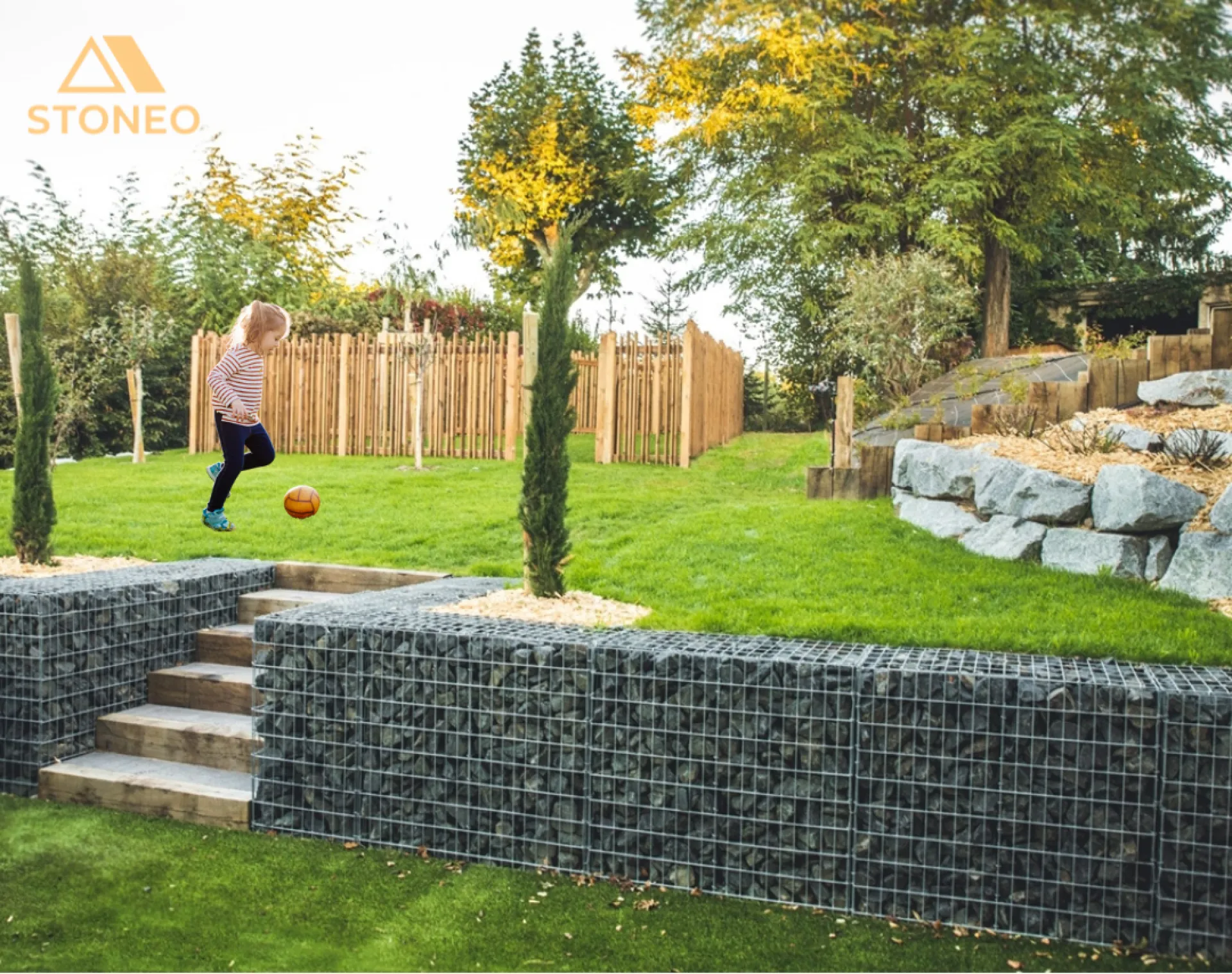 Murs en gabion sur mesure, des murs techniques pour sublimer vos extérieurs en Drôme, Ardèche et Isère