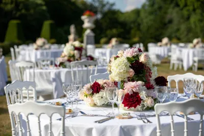 Wedding table centerpiece 