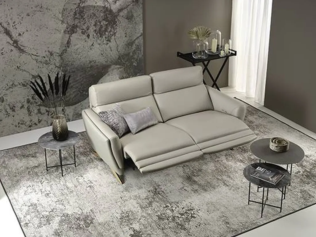 Vente d'un canapé fixe ou relax électrique NEVIS sur mesure