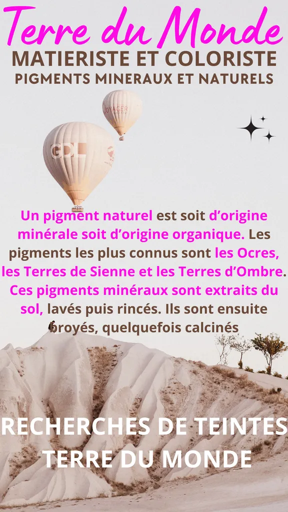 PIGMENTS MINERAUX