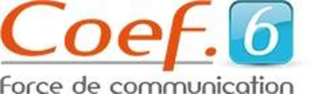 Logo Coef 6 - agence evnementielle et communication à Lyon, couzon au mont d'or et saint didier