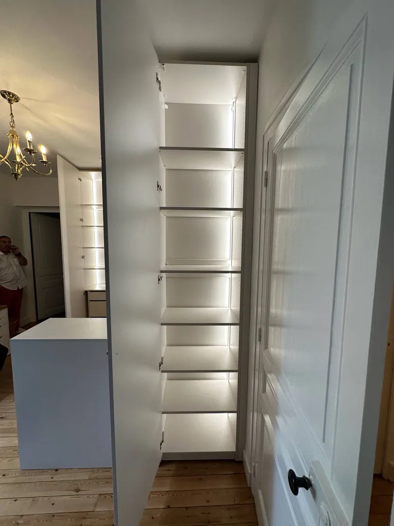 eclairage etagere dressing lyon