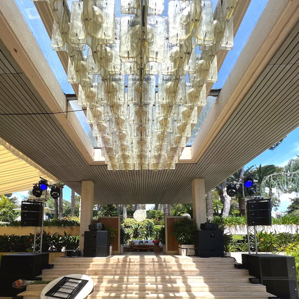 Prestation sonorisation et lumière soirée privée à Monaco