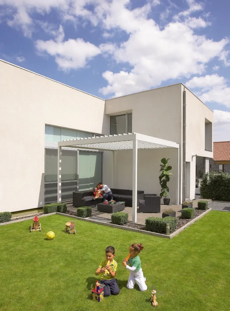pose de pergola a lames orientables sur mesure à aix en provence