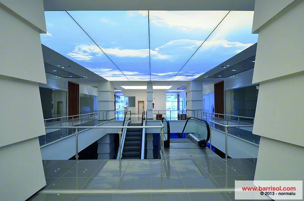 Le plafond tendu BARRISOL lumineux et imprimé avec le motif de votre choix Toulouse