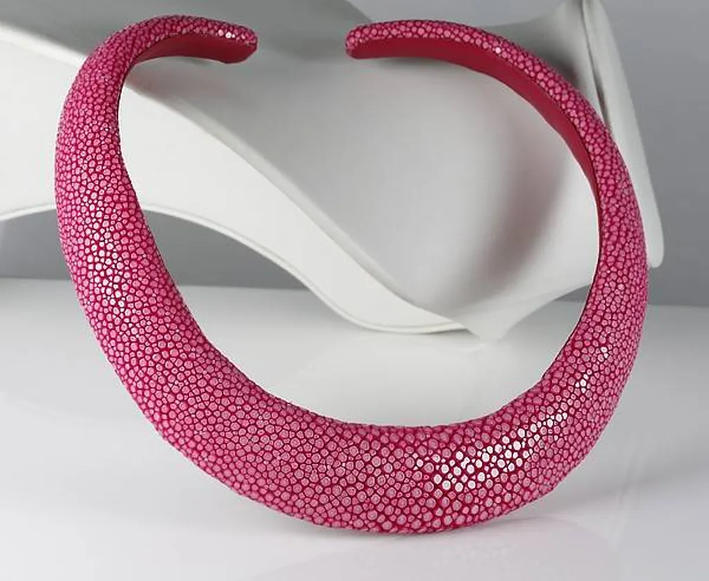 Collection bijoux en galuchat fait main Or Ligne Biscarrosse Bassin d'Arcachon