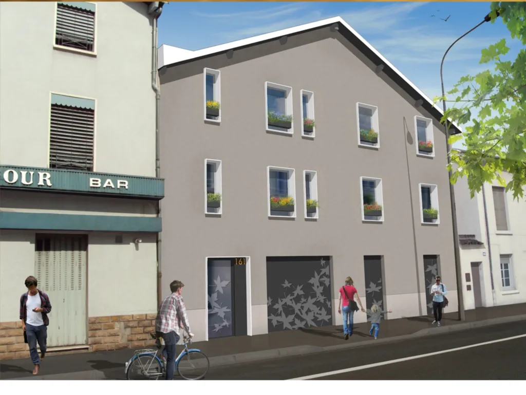 Petite copropiété renové quartier Montchat 