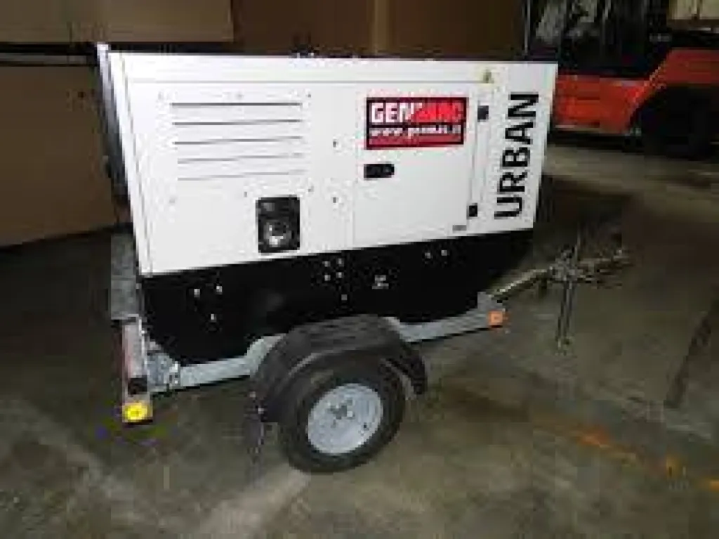 groupe electrogene Genmac sur Remorque aix