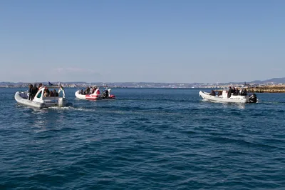 transfert par bateau 