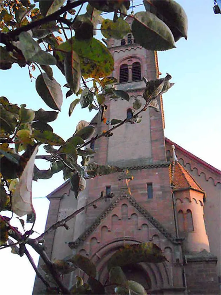 pompes funèbres en l'église de Gundershoffen 