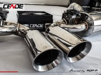 catback à clapet cende porsche