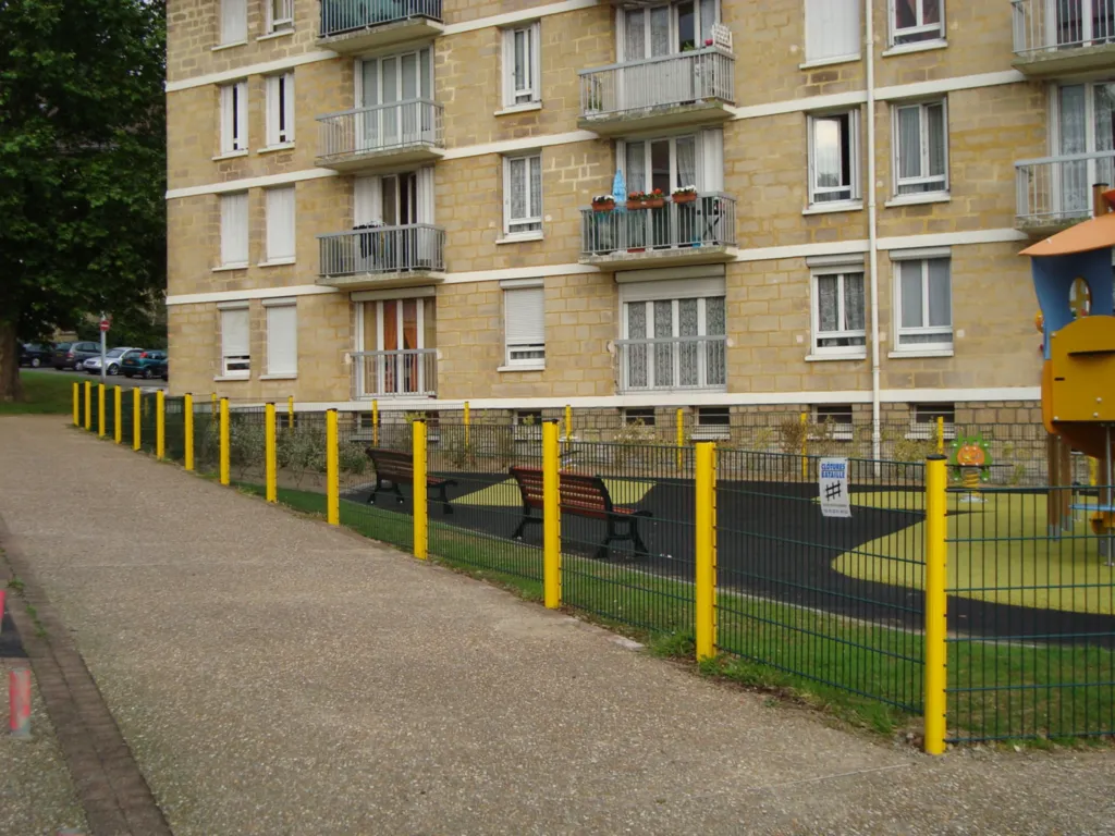 Sécurisation d'aire de jeux d'enfants au Havre