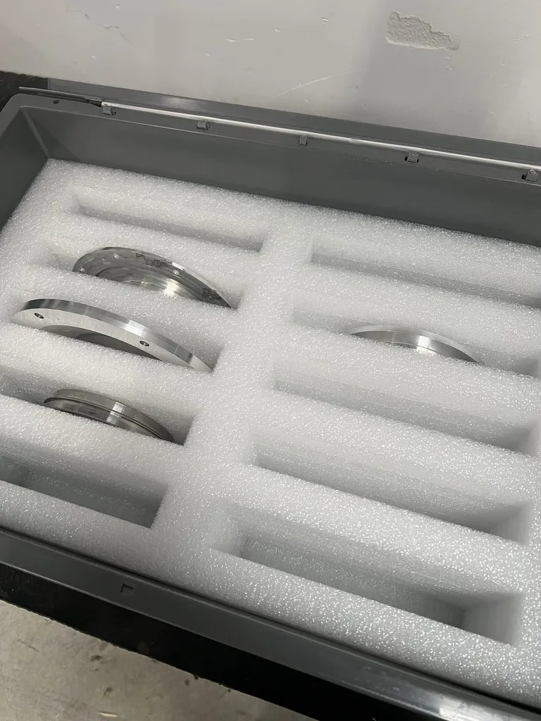 Rack de rangement pour pièces aéronautique 