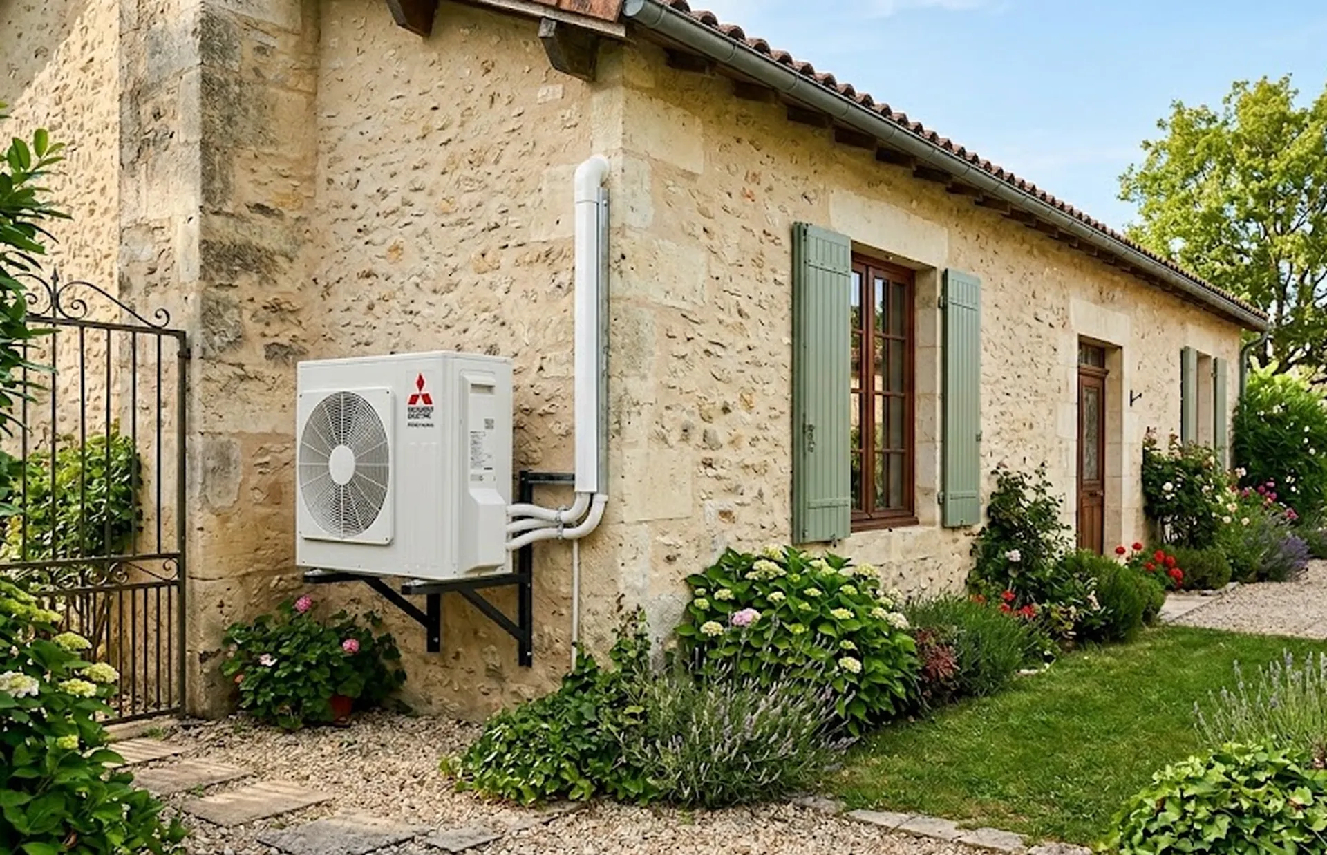 Pompe à chaleur air/eau à Bruges installée par West froid clim 