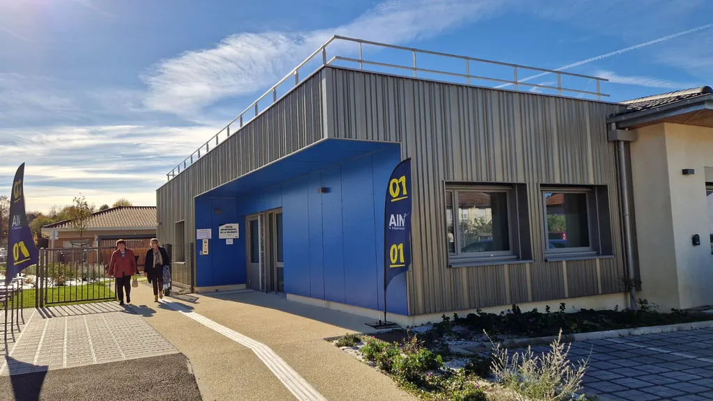 Construction du centre départemental de solidarité à Lagnieu (Ain)