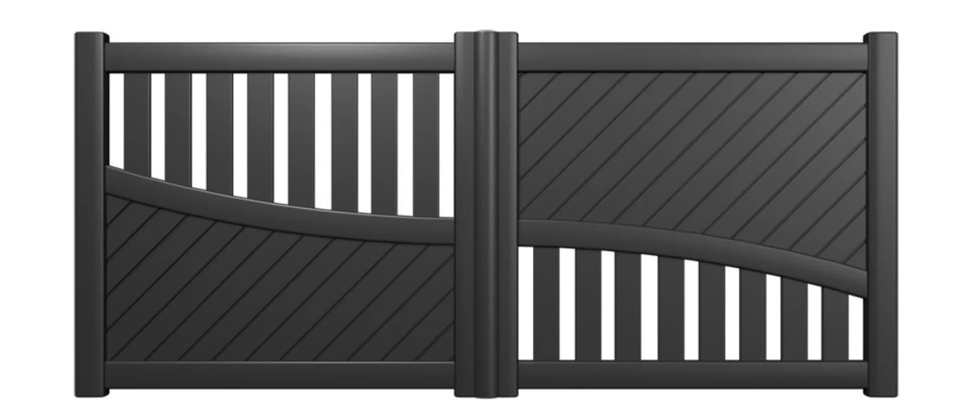 Porte en aluminium de chez Préfal