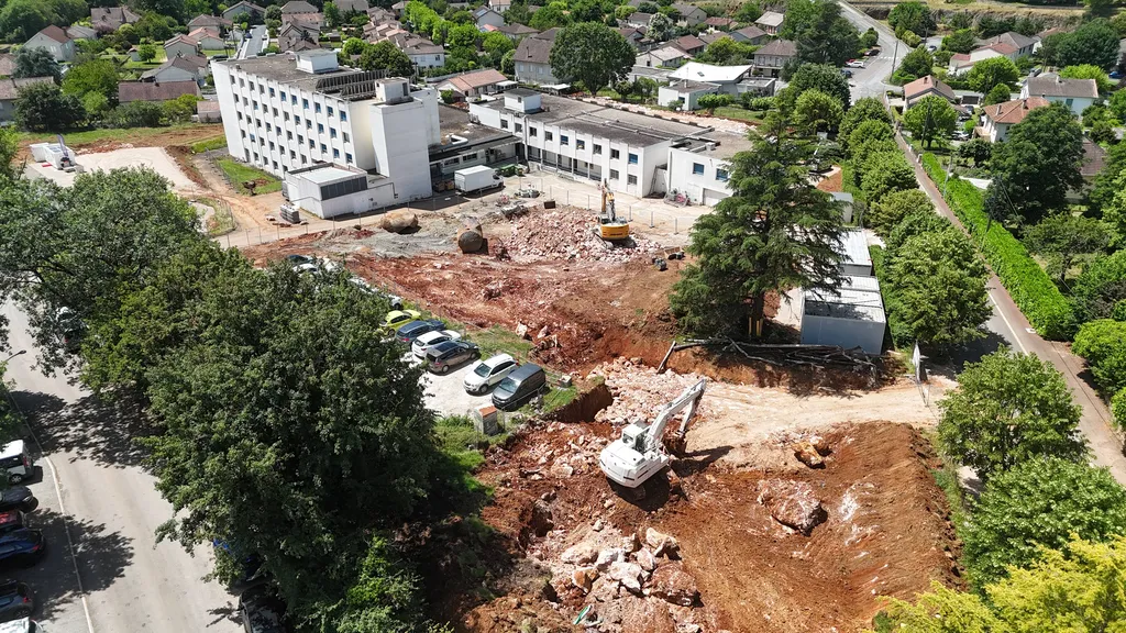 Bureau d'études VRD rénovation et extension d'établissement EHPAD 