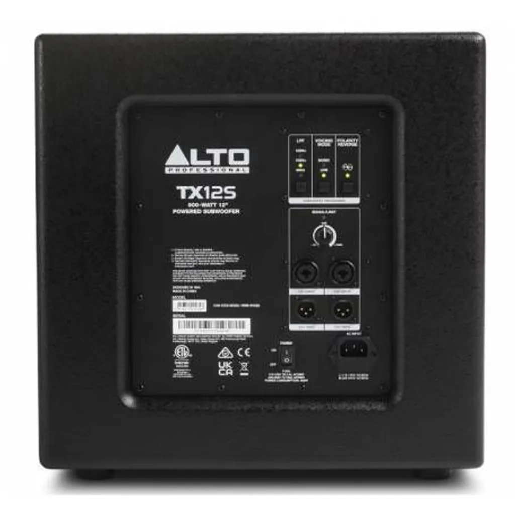 Caissons de basses amplifiée 600 w