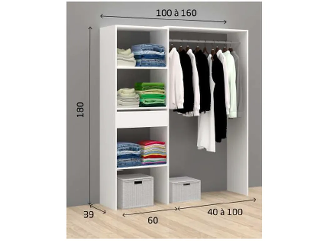 Aménagement de placard Harvey