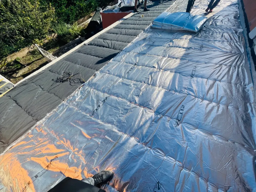 Réfection d’une toiture et isolation près de Bouc-Bel-Air.