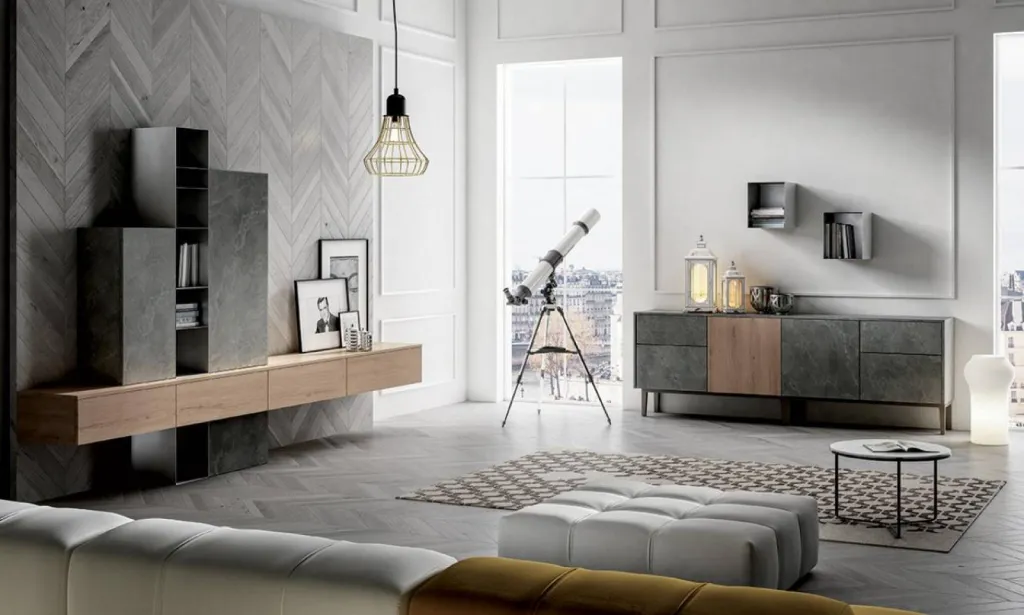 Notre zone d'activité pour ce serviceGrand meuble living moderne sur-mesure