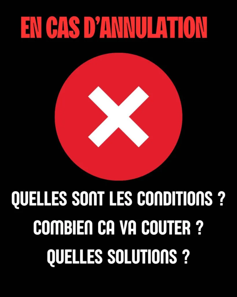 annulation lbc pro events