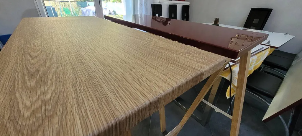 rénovation d'une cuisine complète en bois naturel sur Grasse 