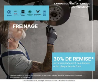 Remise entretien Volkswagen Audi Skoda Seat Cupra La Frenaye