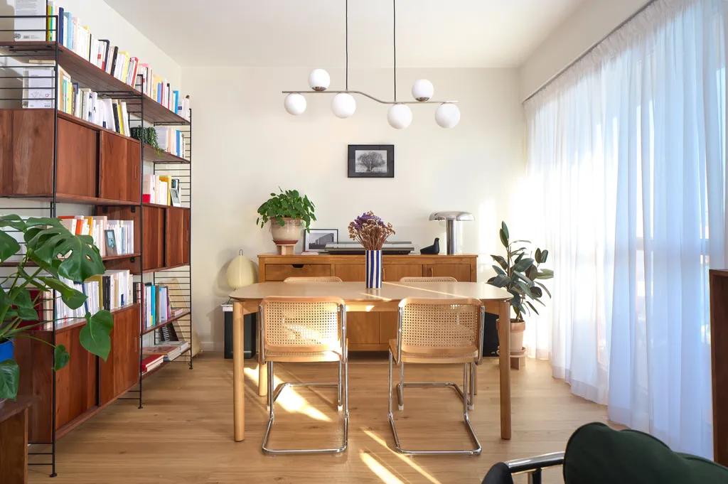 Rénovation complète d’un appartement de 80m2 des années 50 à Toulouse : optimisation des volumes style mid-century par le Studio Kassic