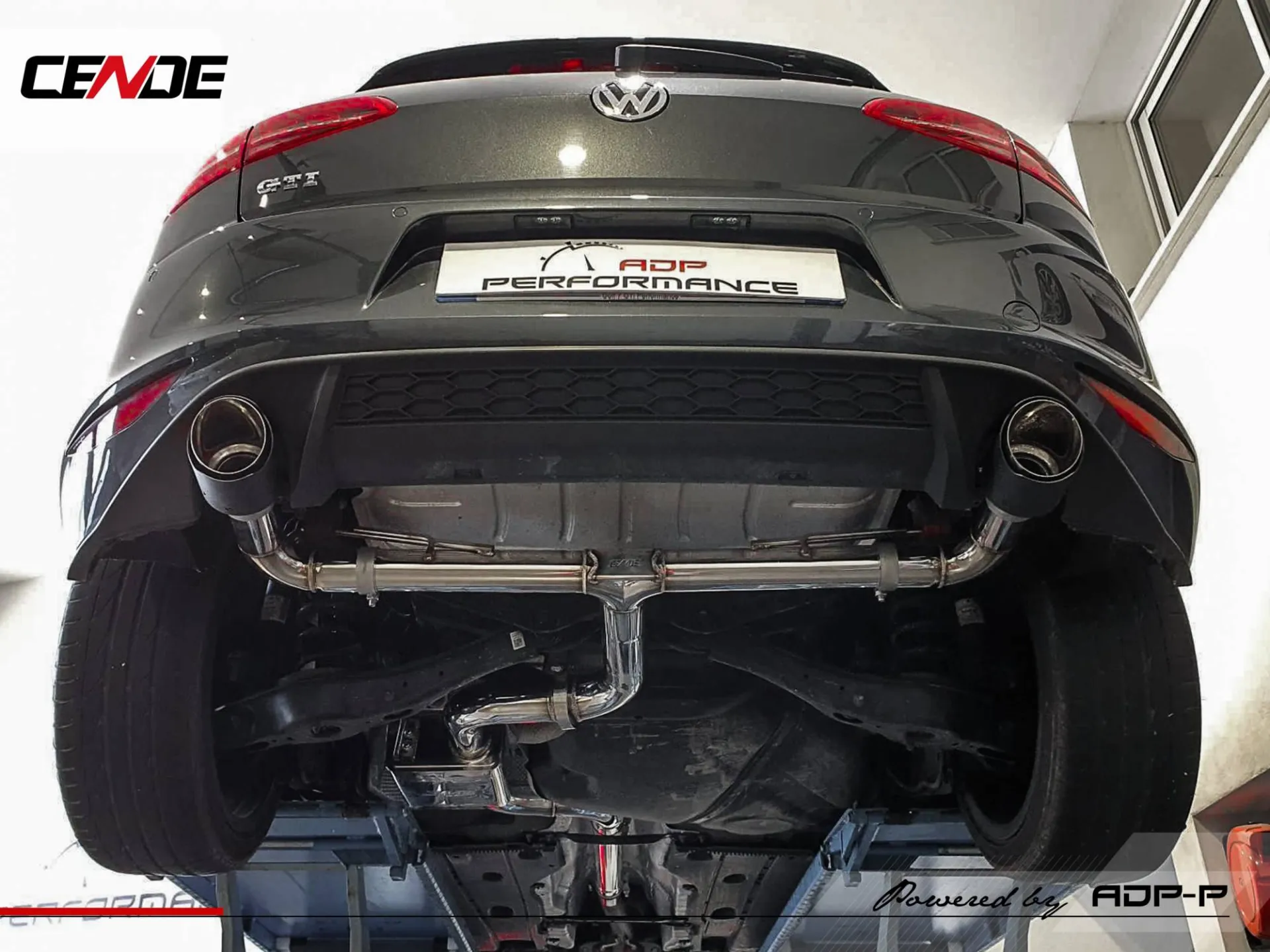 catback à clapet cende golf 7 gti