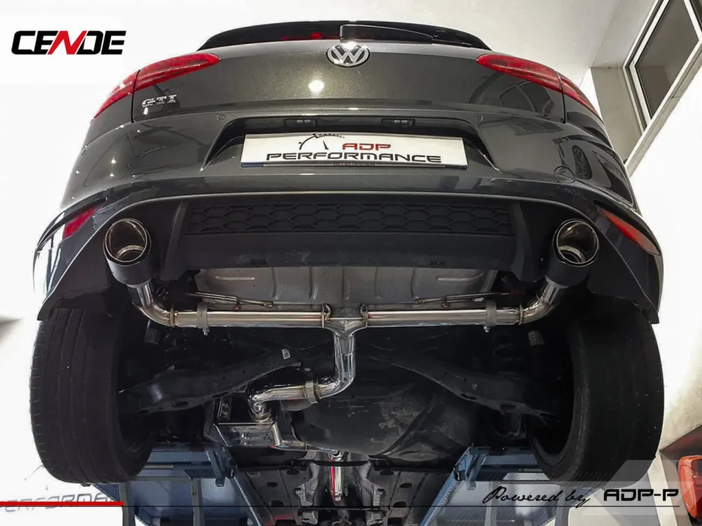 catback à clapet cende golf 7 gti