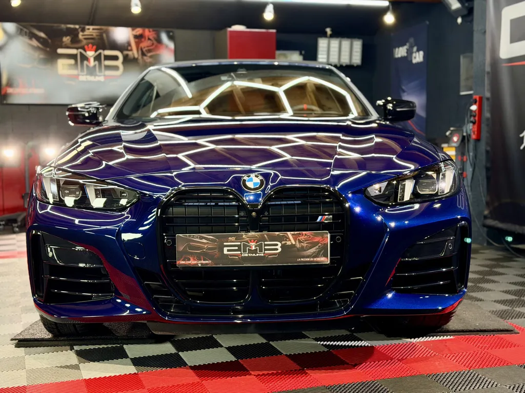 BMW 440i Cabriolet – Traitement céramique haut de gamme à Vaugneray (Ouest Lyonnais)