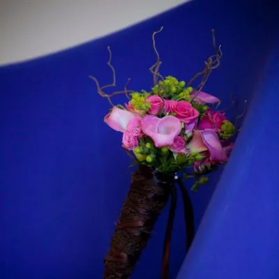 Contemporary bridal bouquet 