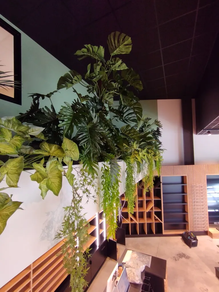 Plantes artificielles à Feillens dans l'Ain