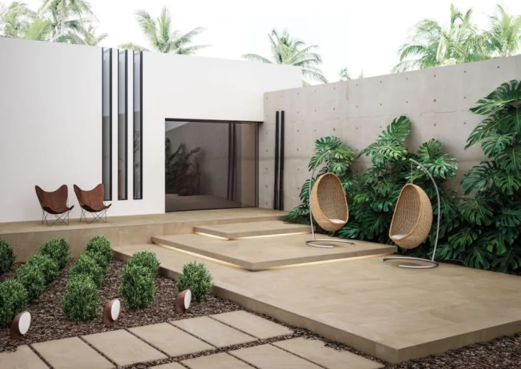 À Dieppe, les teintes claires de la collection illuminent les petits espaces tout en douceur.