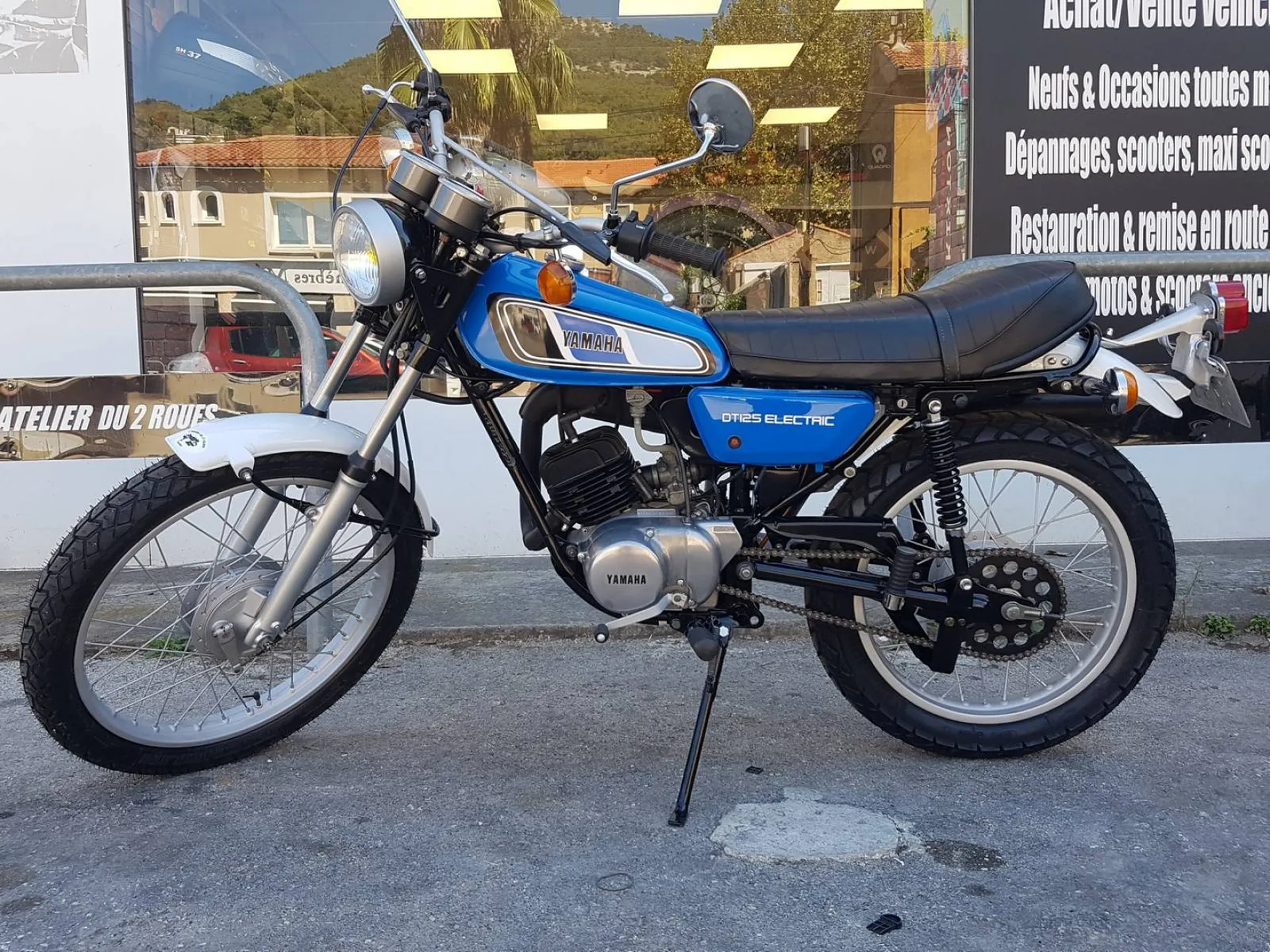 RESTAURATION YAMAHA DTE 125 DE 1977