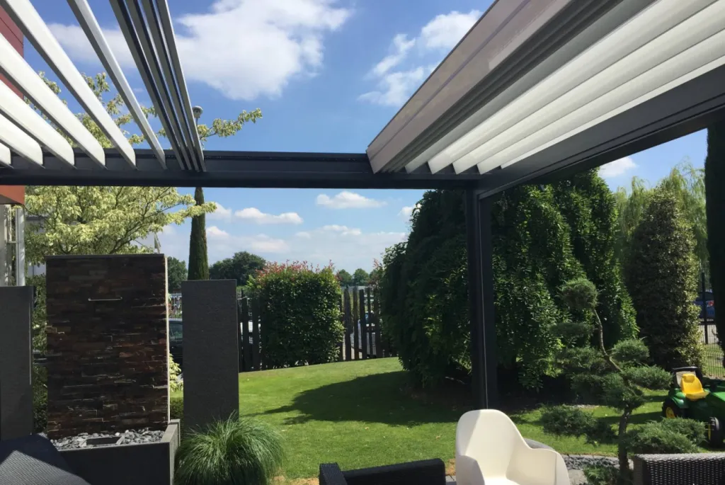 Notre zone d'activité pour ce servicePergola à toile enroulable avec structure en aluminium