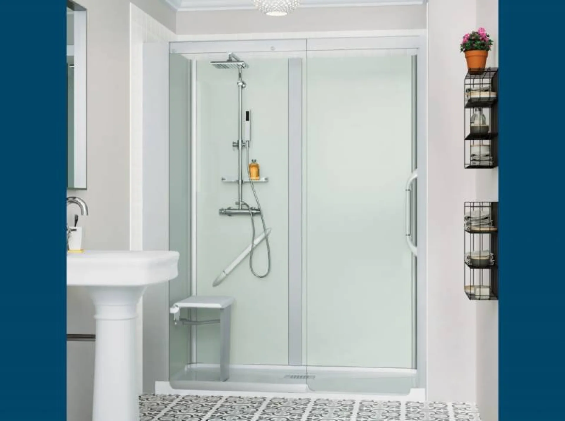 Remplacement de baignoire par douche pour senior dans toute la France