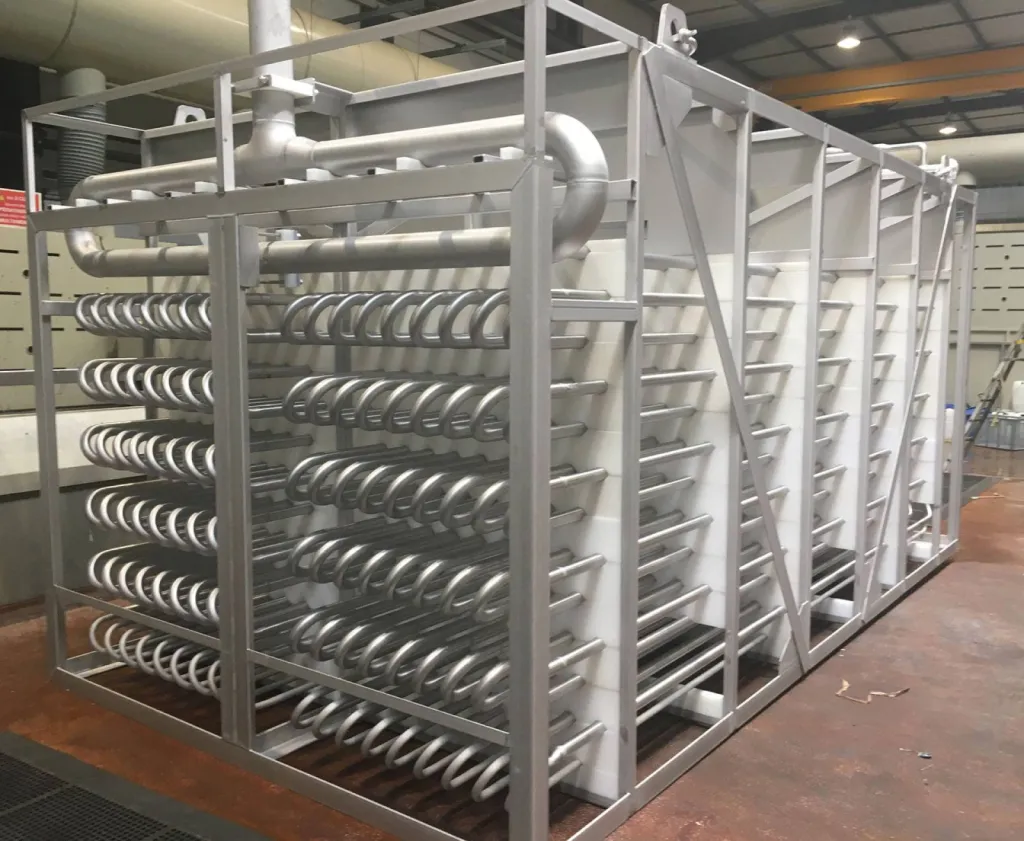 Décapage des tuyauterie en inox - traitement par circulation à Marseille (13)