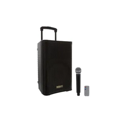 Sono portable sur batterie MP3 + 1 micro main HF