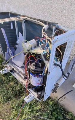 Dépannage d'un chauffe-eau thermodynamique bi-bloc ARISTON sur VIDAUBAN dans le VAR