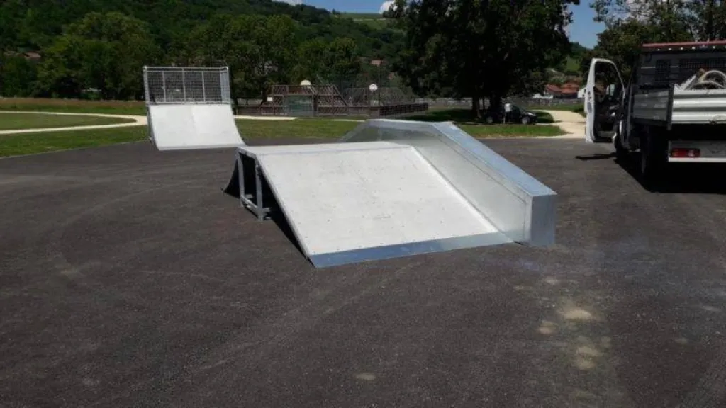 Création d'un skate park à Chapareillan près de Grenoble en Isère 38