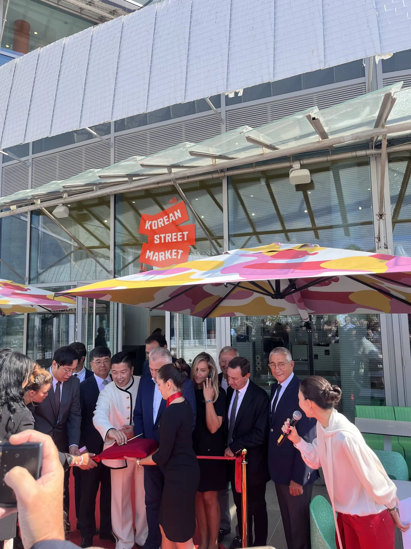 L’UMIH NCA présente à l’inauguration du premier Korean Street Market en France