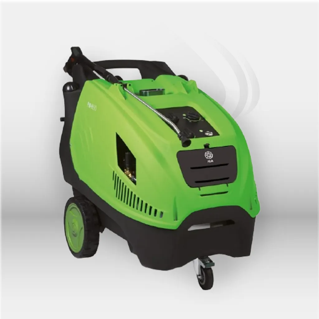 Nettoyeur haute pression eau chaude triphasé PWH 180/13 TRI X avec enrouleur, équipement professionnel pour nettoyage industriel intensif des surfaces, ateliers et véhicules, idéal pour éliminer graisses et salissures tenaces – disponible à Mont-de-Marsan