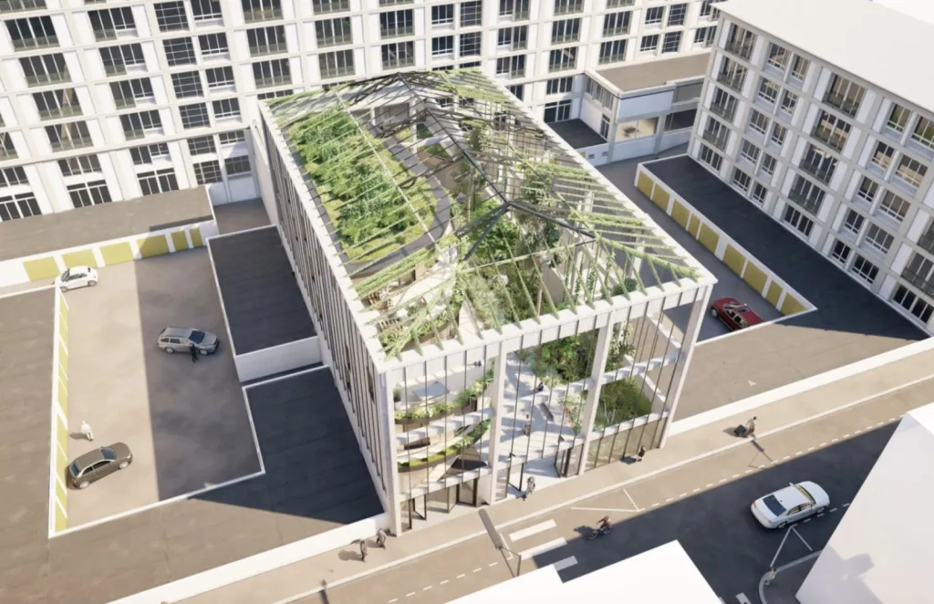 LE HAVRE - A LOUER Locaux commerciaux de 52 et 205 m² dans le cadre d'un projet de restructuration, entre la place de l'Hôtel de Ville et le Square Saint-Roch