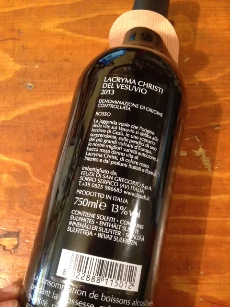 LACRYMA CHRISTI ROSSO